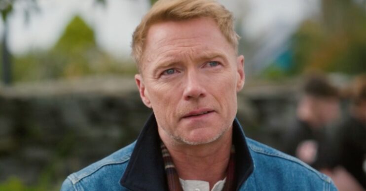 Ronan Keating crying