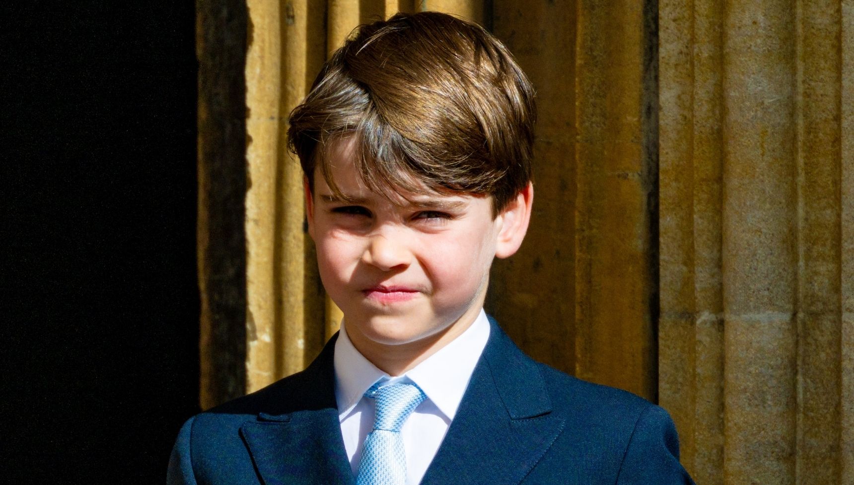 Prince Louis’ strong resemblance to less profile family member spotted at royal Easter service