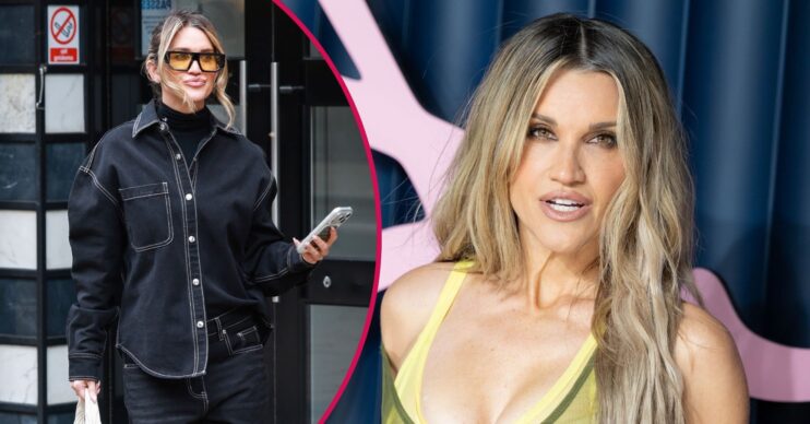 Ashley Roberts walking/Ashley Roberts on the red carpet