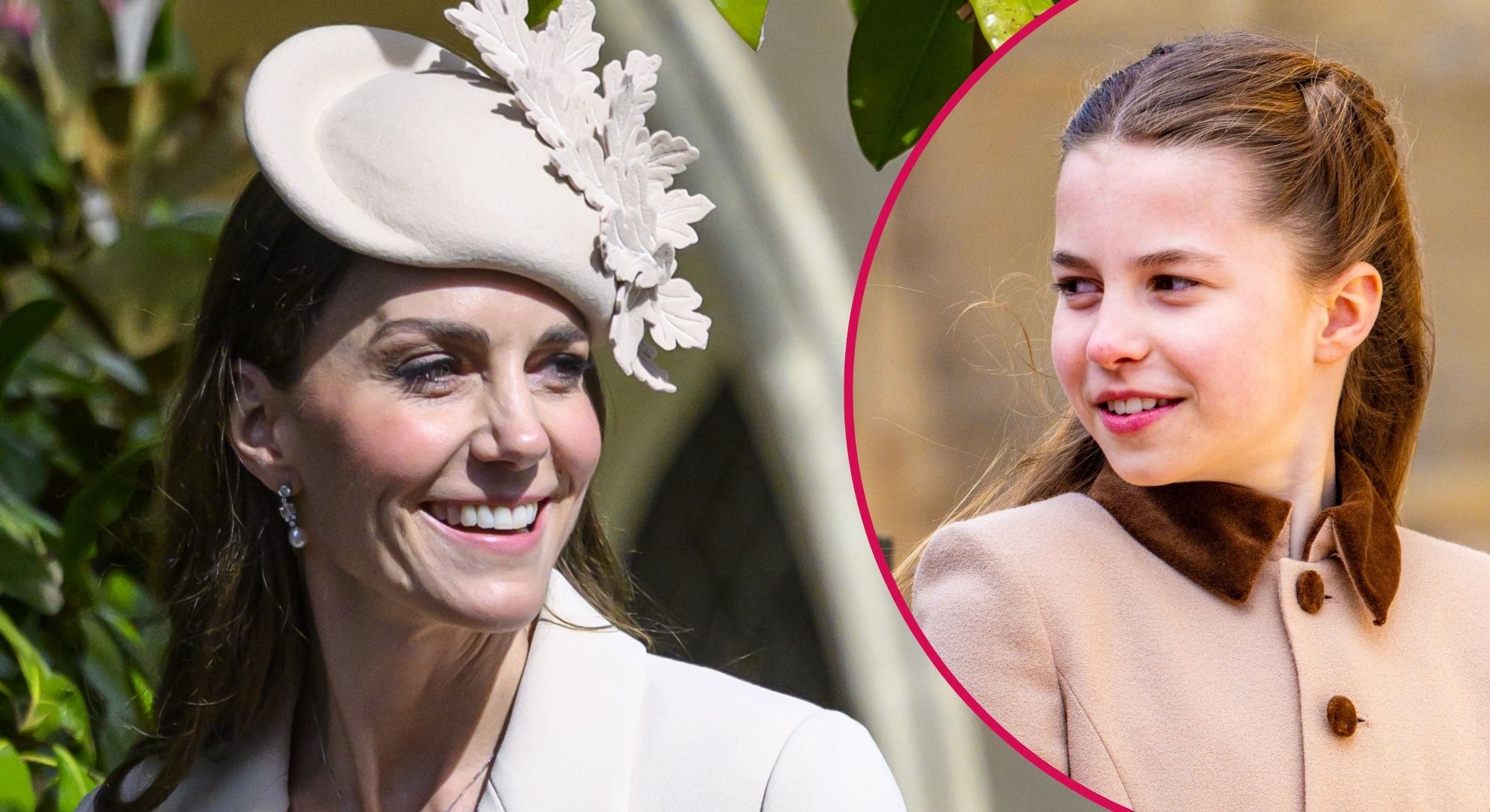 Kate Middleton and Princess Charlotte’s adorable mother and daughter moment at Easter service