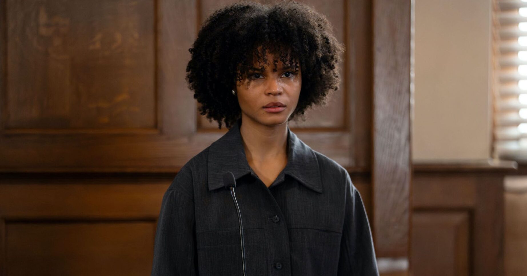 Jasmine in the stand for her trial