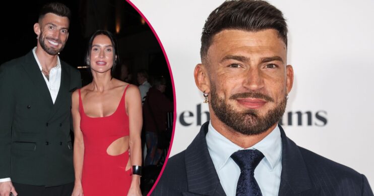 Jake and Sophie Quickenden smiling / Jake Quickenden on the red carpet