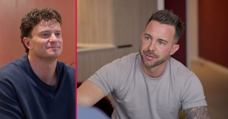 ED split pic: Sam and Chris on MAFS Australia