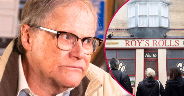 Coronation Street's Roy fire