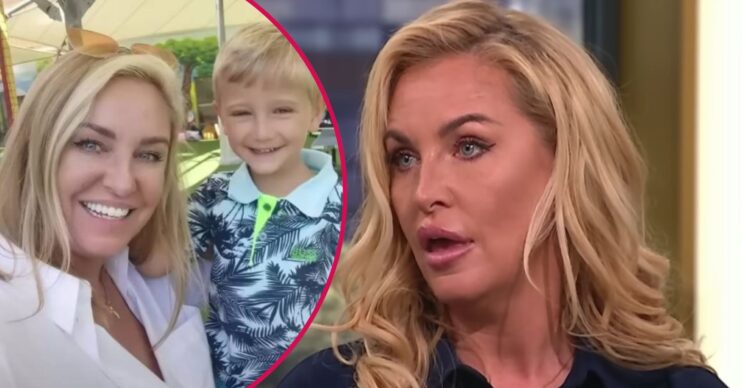 Josie and son Reggie