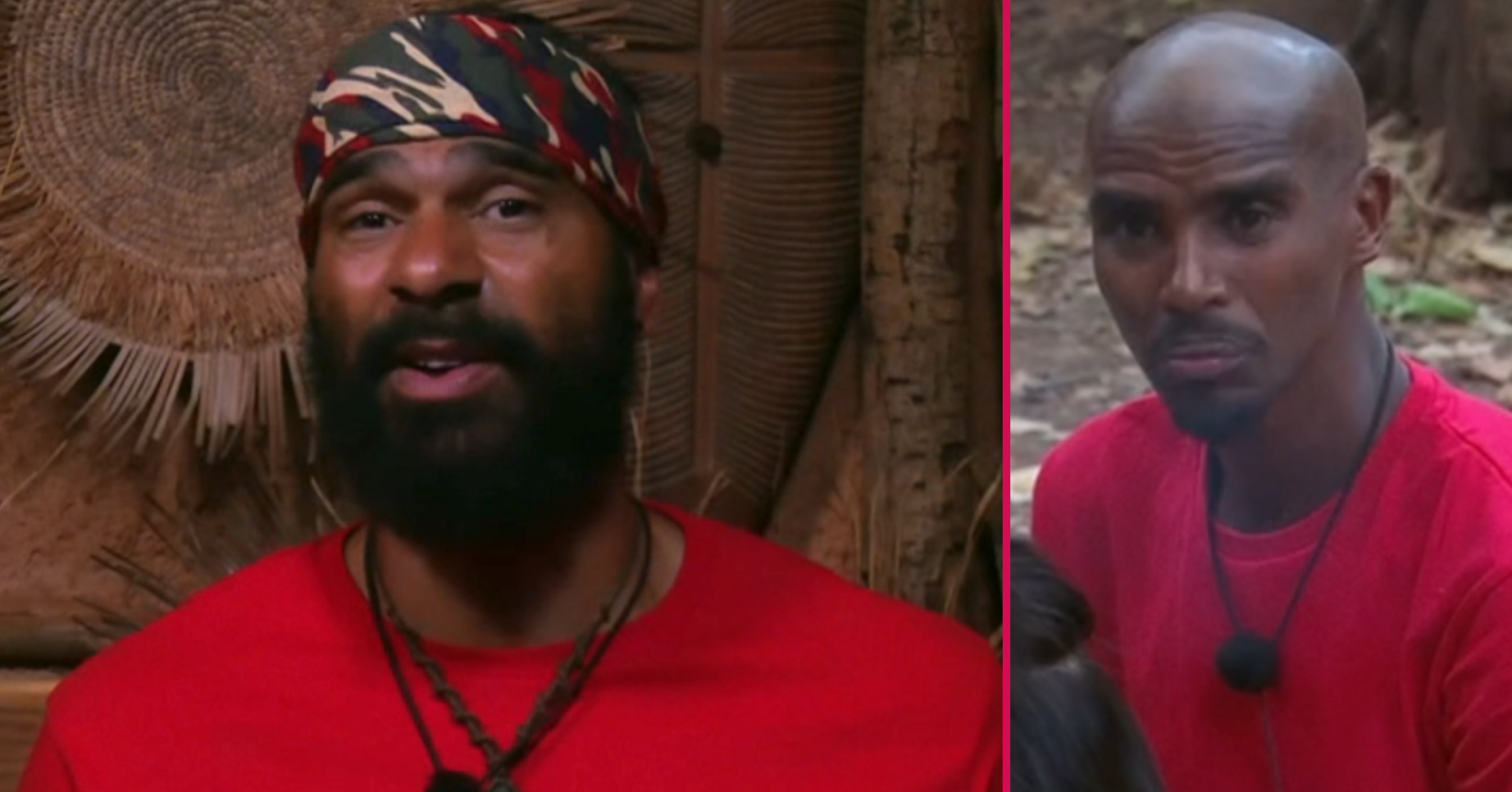 David Haye and Si Mo Farah