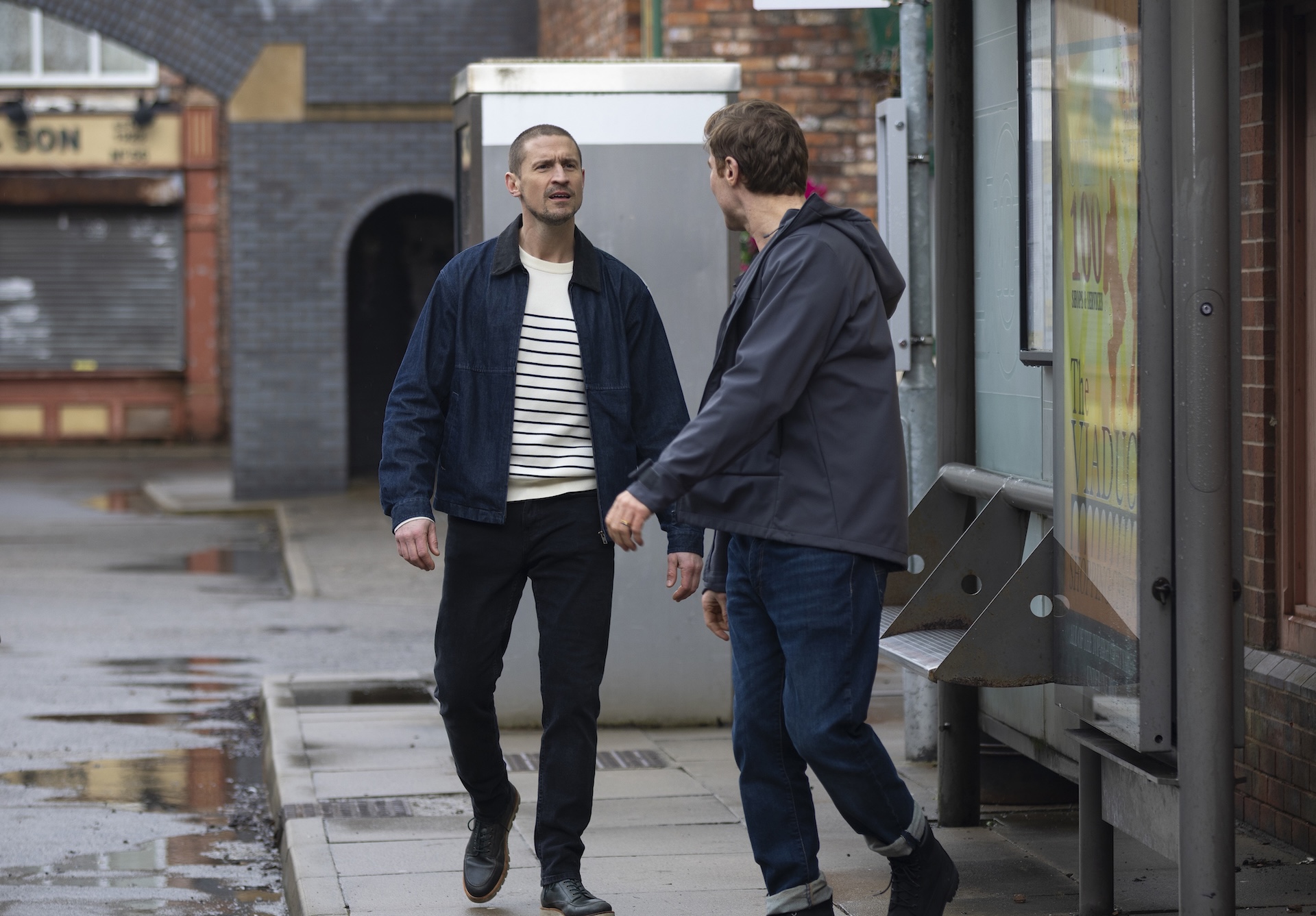 Coronation Street's Carl fighting with Theo