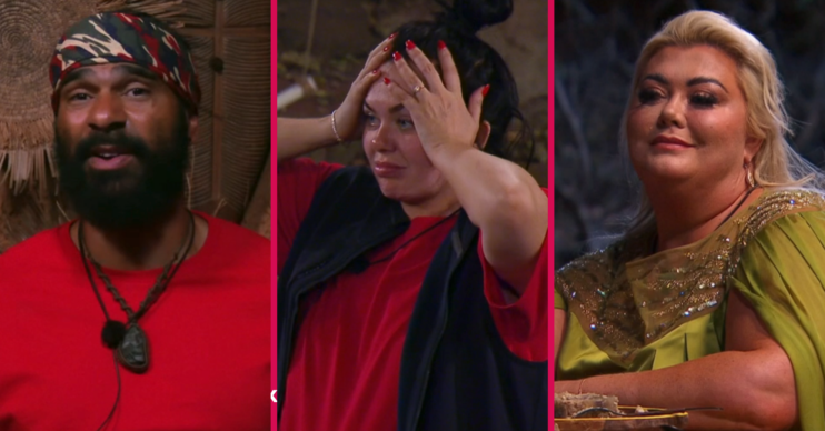 David, Scarlett and Gemma on I'm A Celebrity