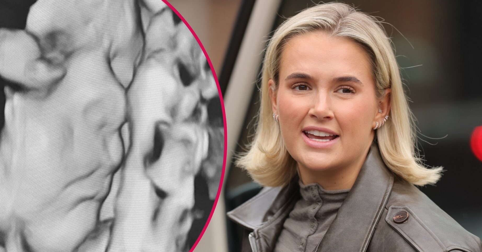 Molly-Mae Hague baby scan/Molly-Mae Hague smiling