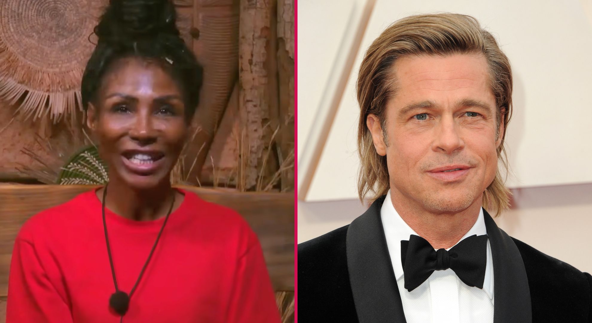 Sinitta and Brad Pitt pictured together in resurfaced snaps as she talks about their romance on I’m A Celebrity South Africa