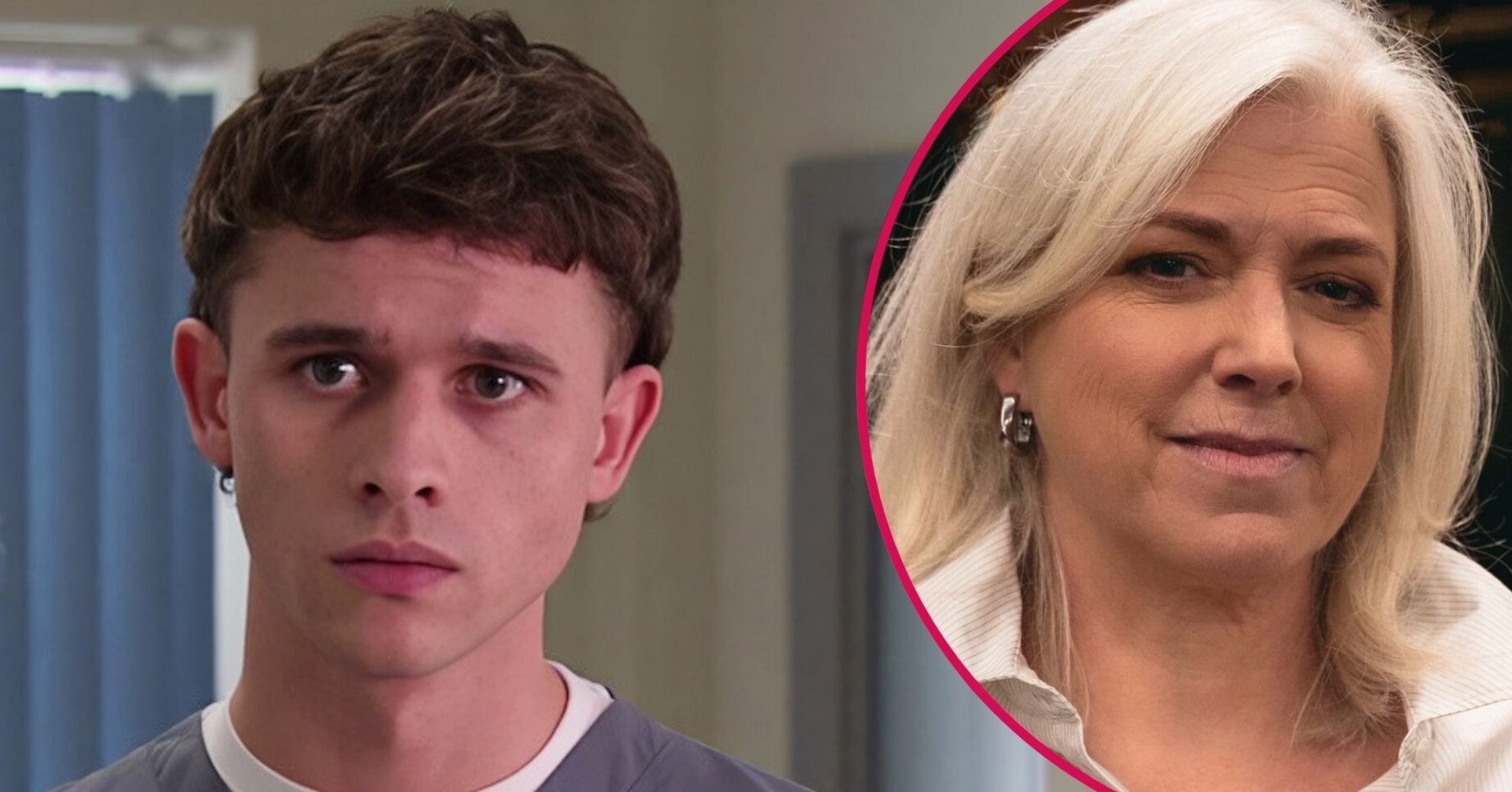 Jacob and Dr Todd split pic (Credit: ITV/Comp ED)
