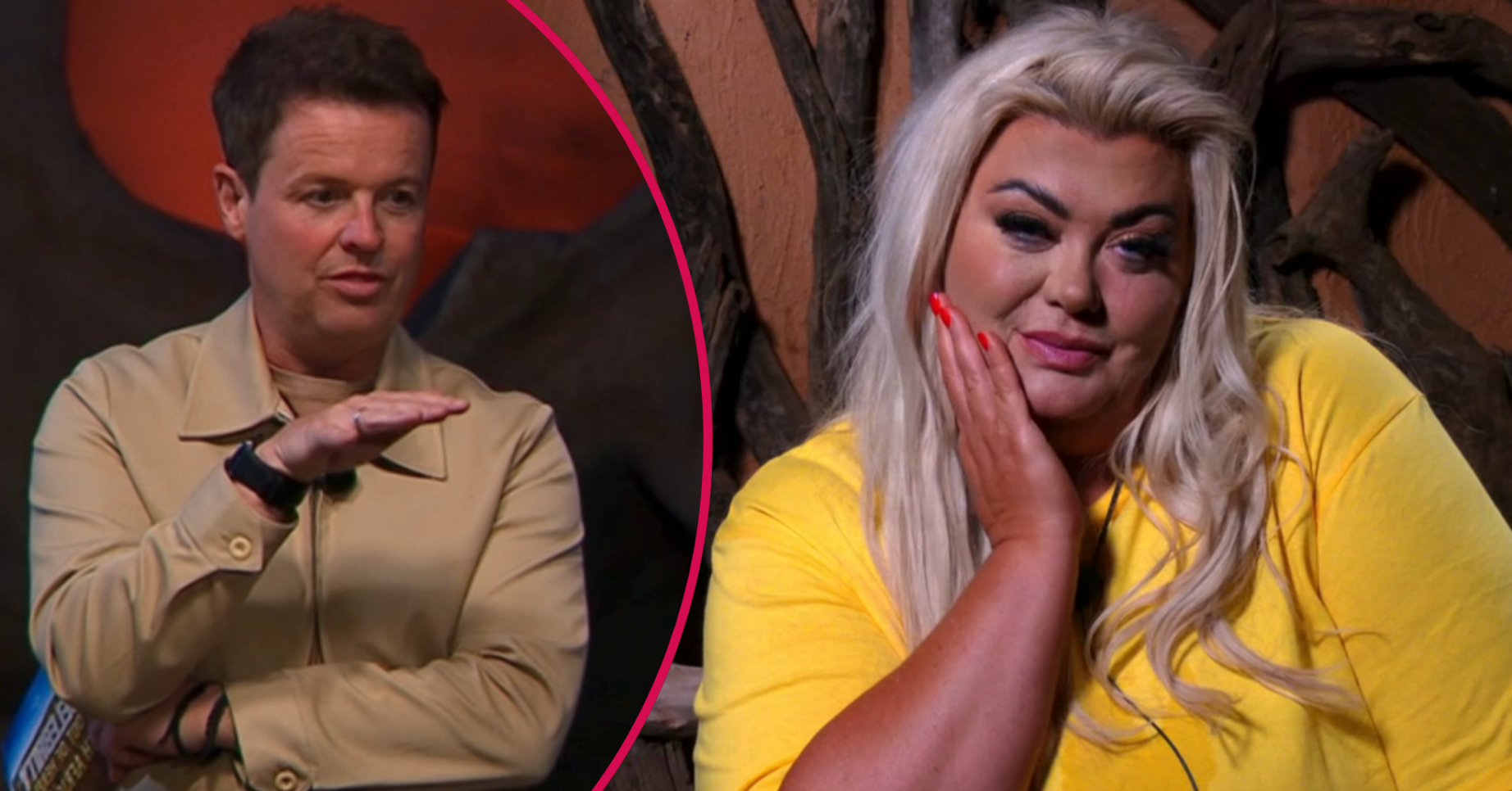 Gemma Collins and Craig Charles on I'm A Celebrity South Africa