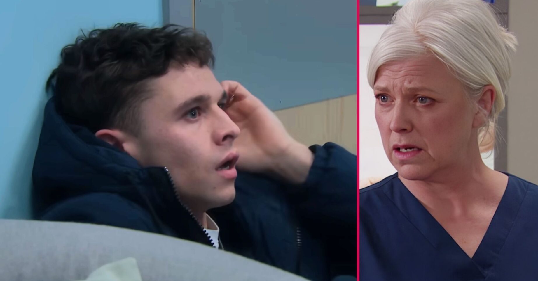 Jacob and Dr Todd in Emmerdale split pic (Credit: ITV/Comp ED!)