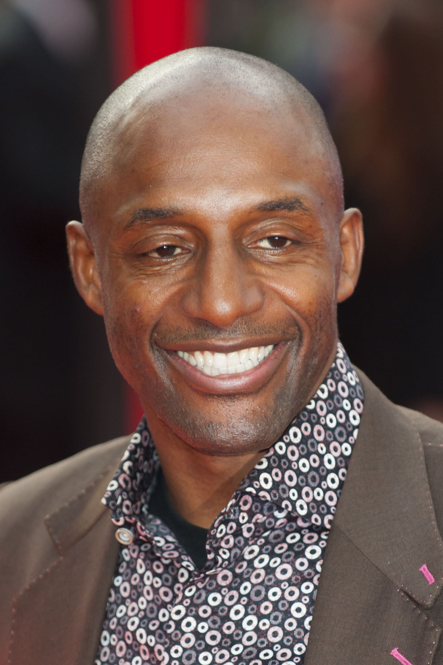 John Fashanu smiling