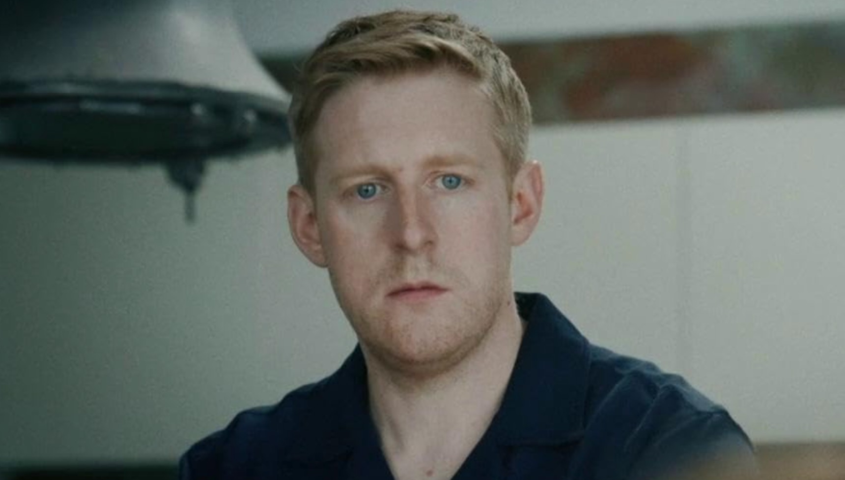 Michael Patrick portrayed Martin Corrigan in Blue Lights before his tragic death (Credit: BBC One)