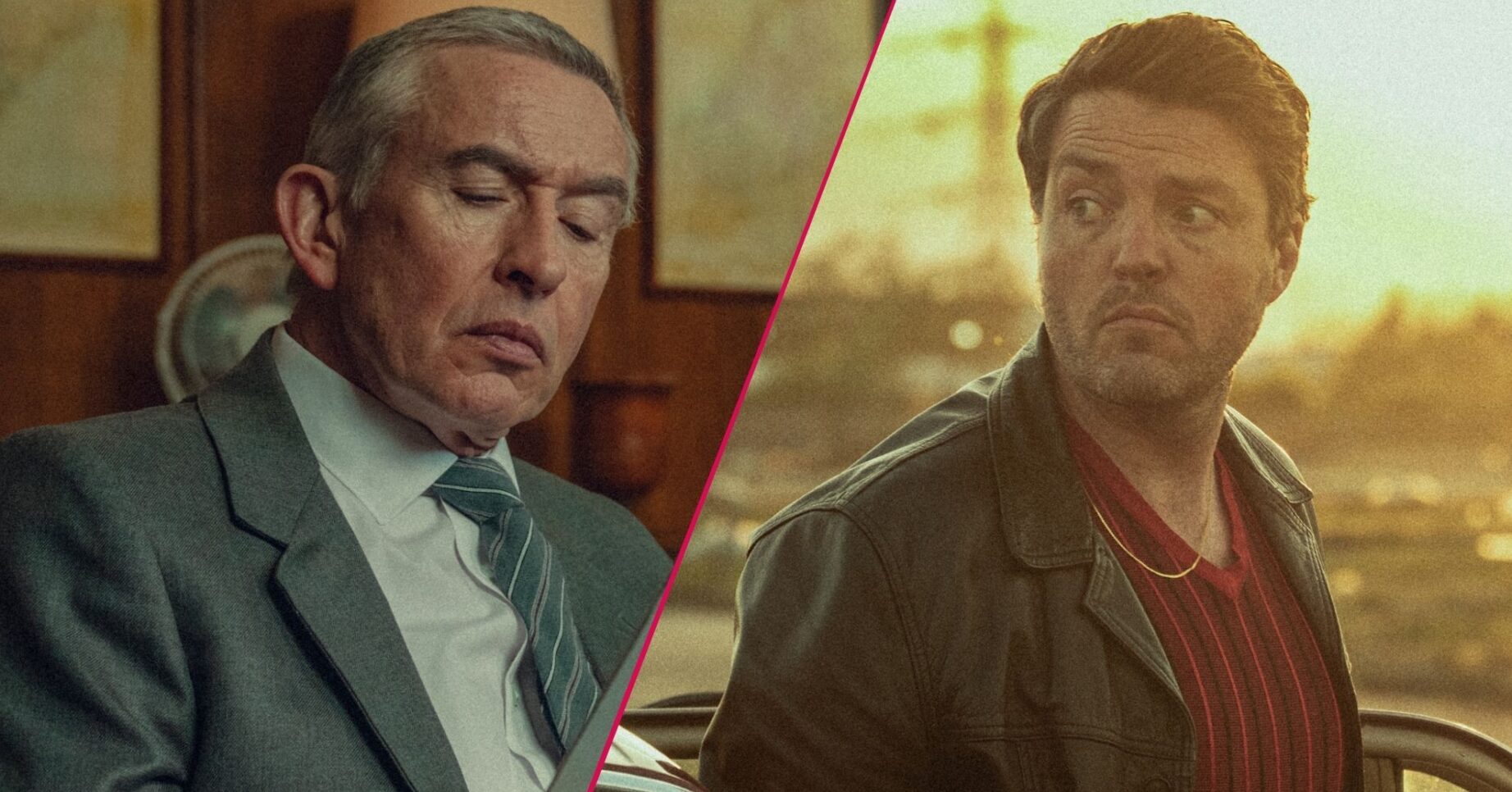 Steve Coogan and Tom Burke in Legends