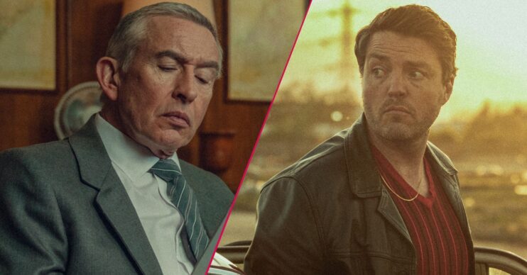 Steve Coogan and Tom Burke in Legends