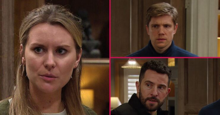 Ross, Robert and Dawn split pic (Credit: ITV/Comp ED)