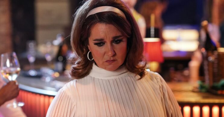 Vicki looking glum in EastEnders