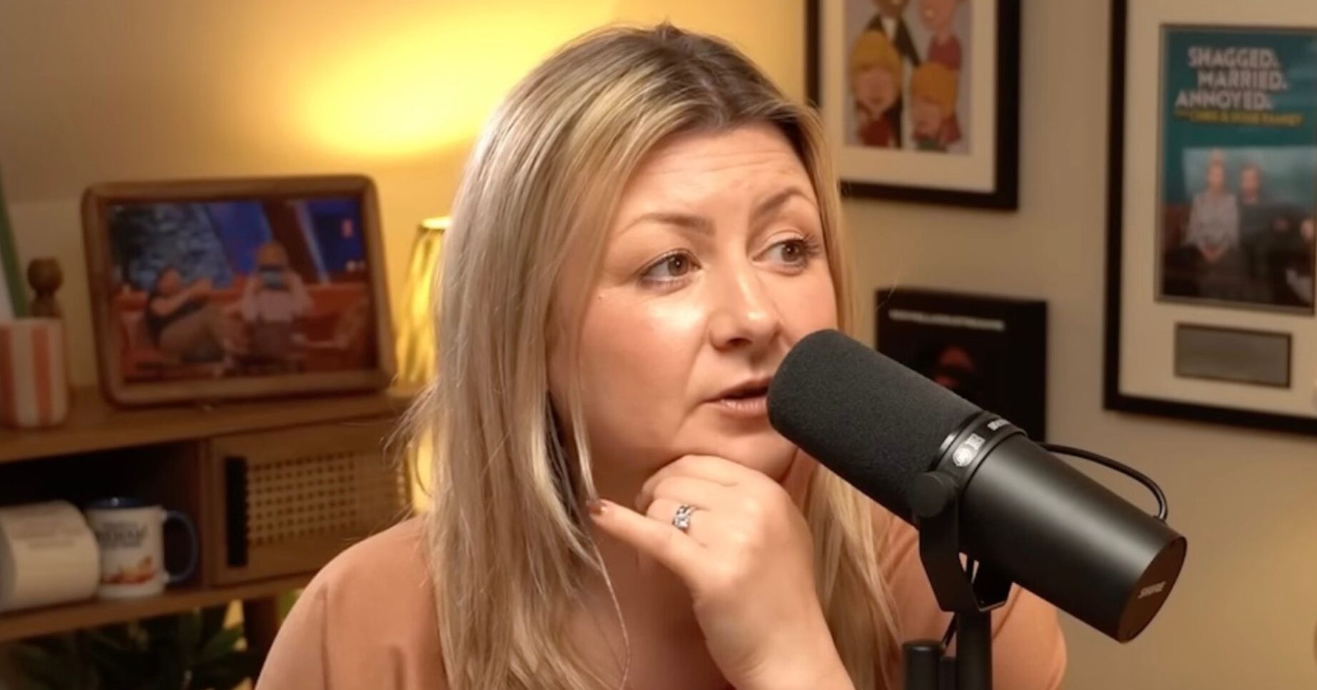 Rosie Ramsey talking