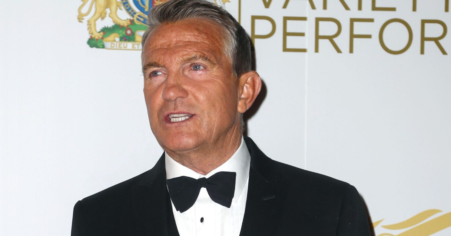 Bradley Walsh in a tuxedo