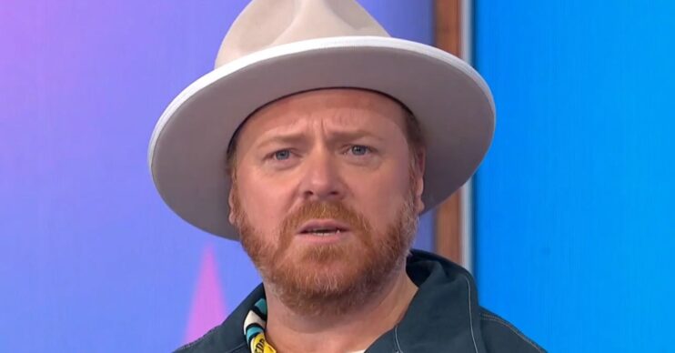 Keith Lemon looking serious