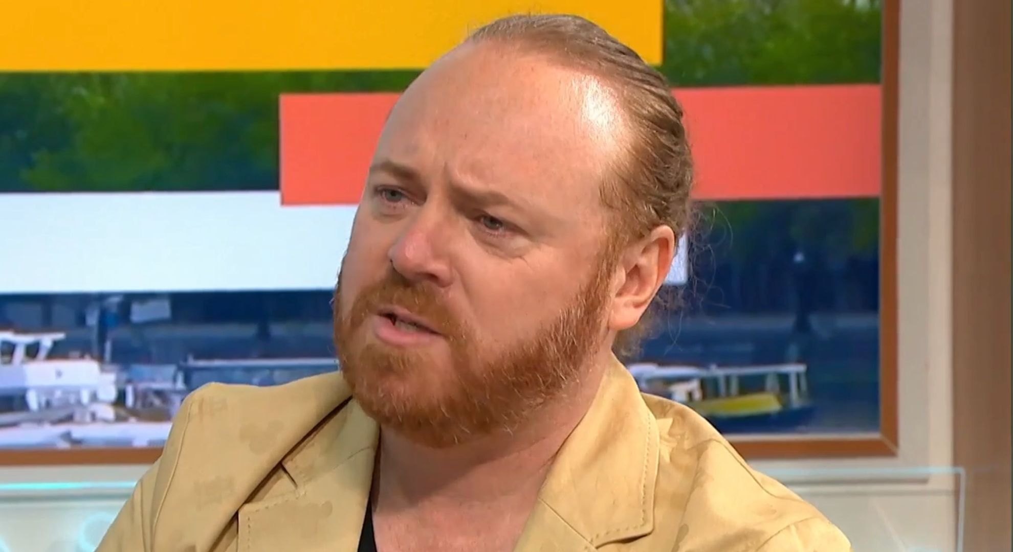 Keith Lemon looking serious