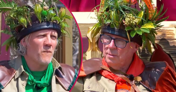 Jimmy Bullard and Harry Redknapp on I'm A Celebrity