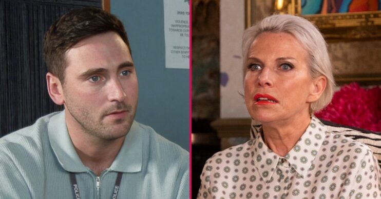 Kit and Debbie in Coronation Street (Credit: ITV/Comp ED!)