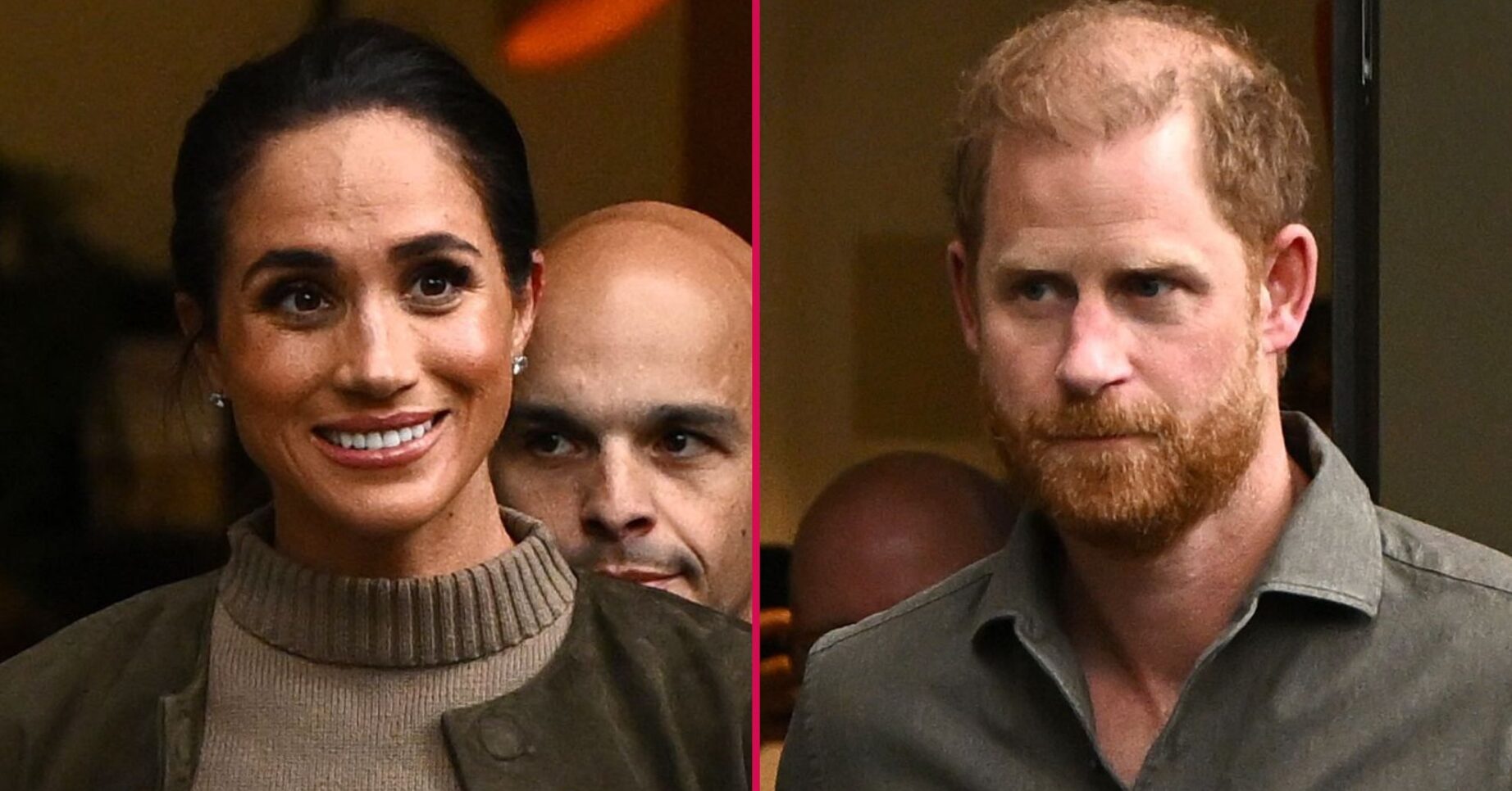 ED composite of Meghan Markle and Prince Harry in Australia