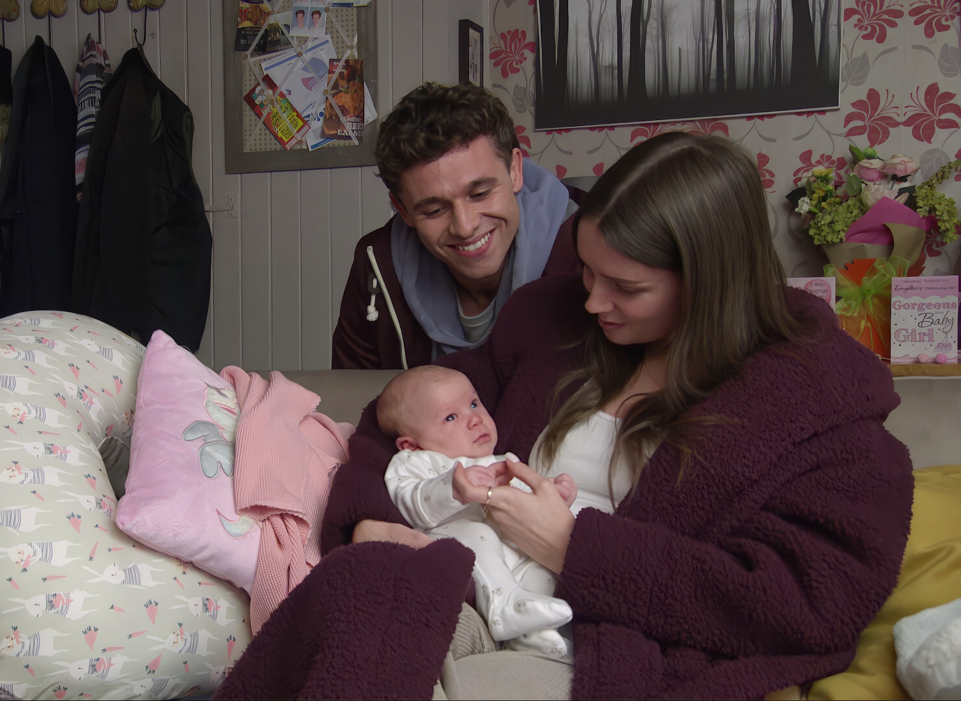 Jacob, Sarah and baby Leyla