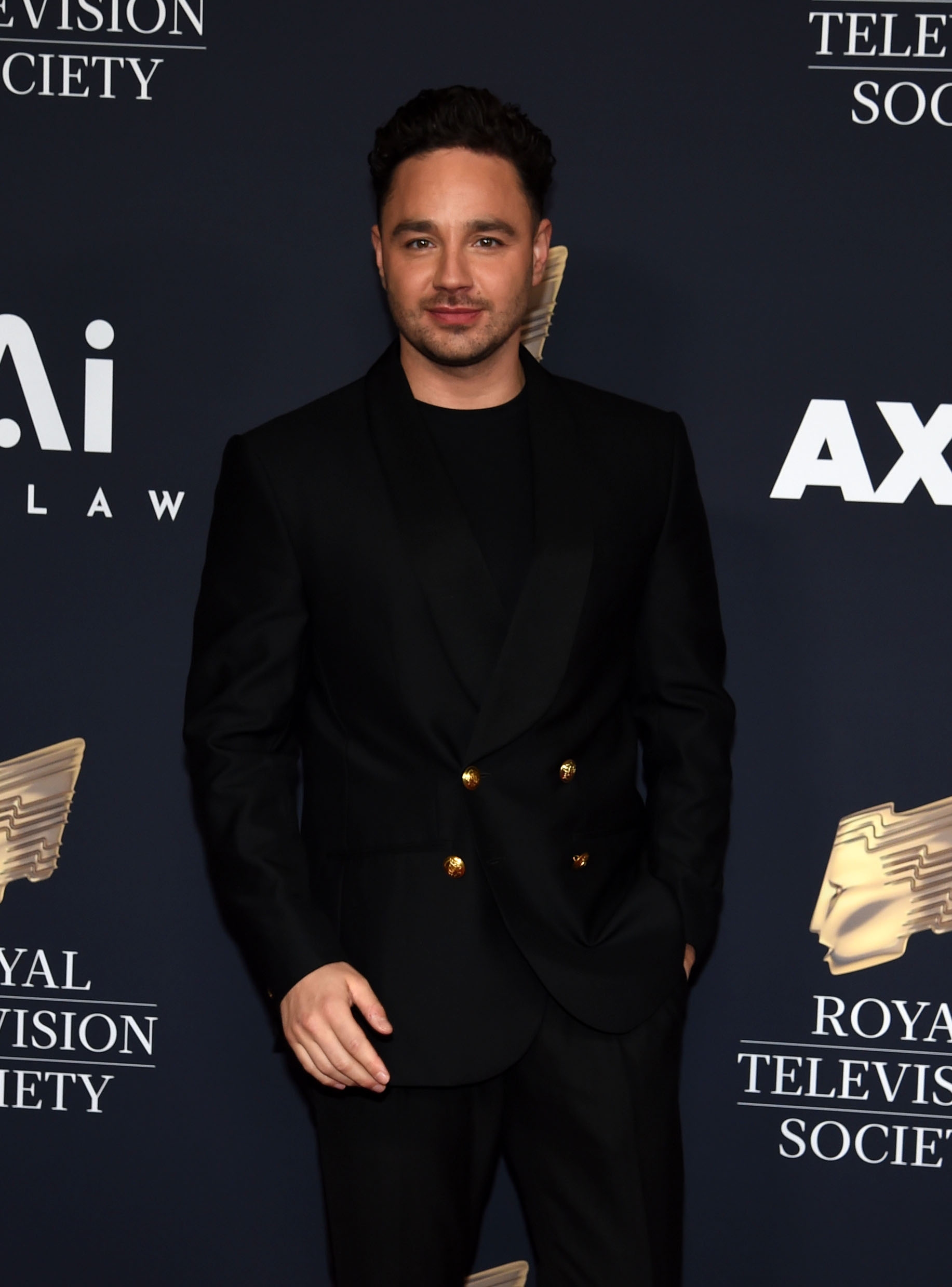 Adam Thomas on the red carpet