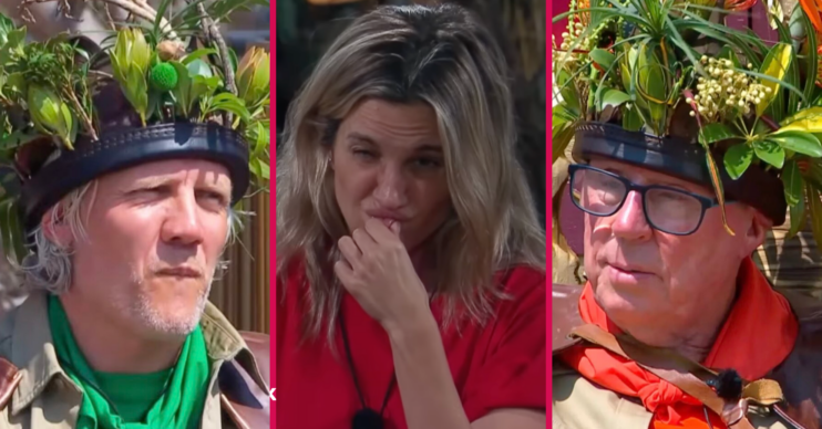 Jimmy. Ashley and Harry on I'm A Celebrity