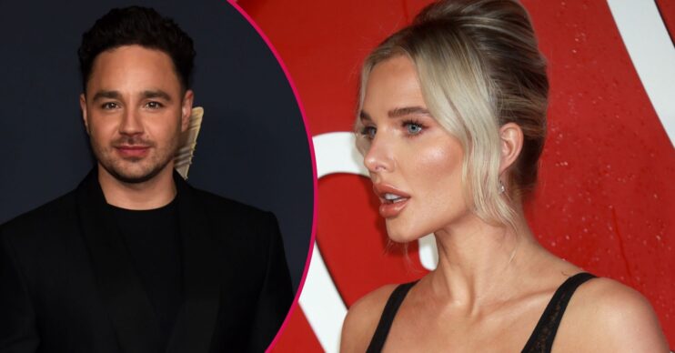 Helen Flanagan and Adam Thomas on the red carpet