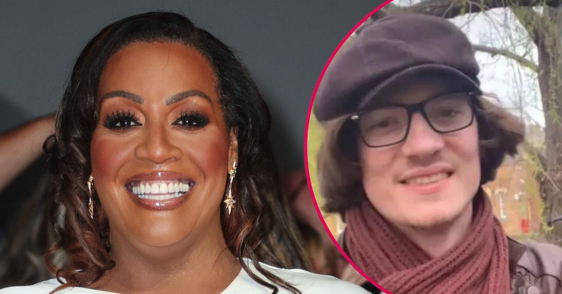 Alison and her boyfriend David