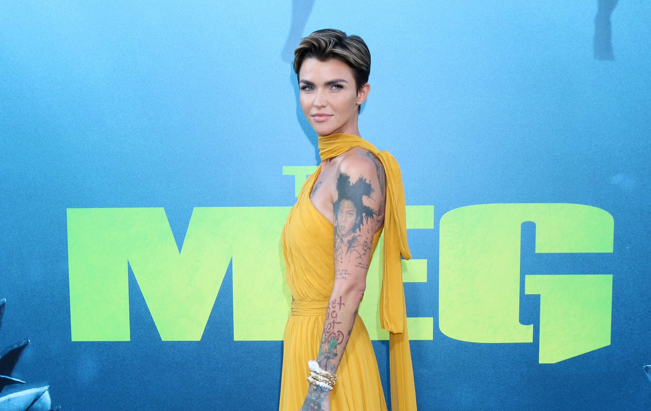 Ruby Rose on a red carpet 