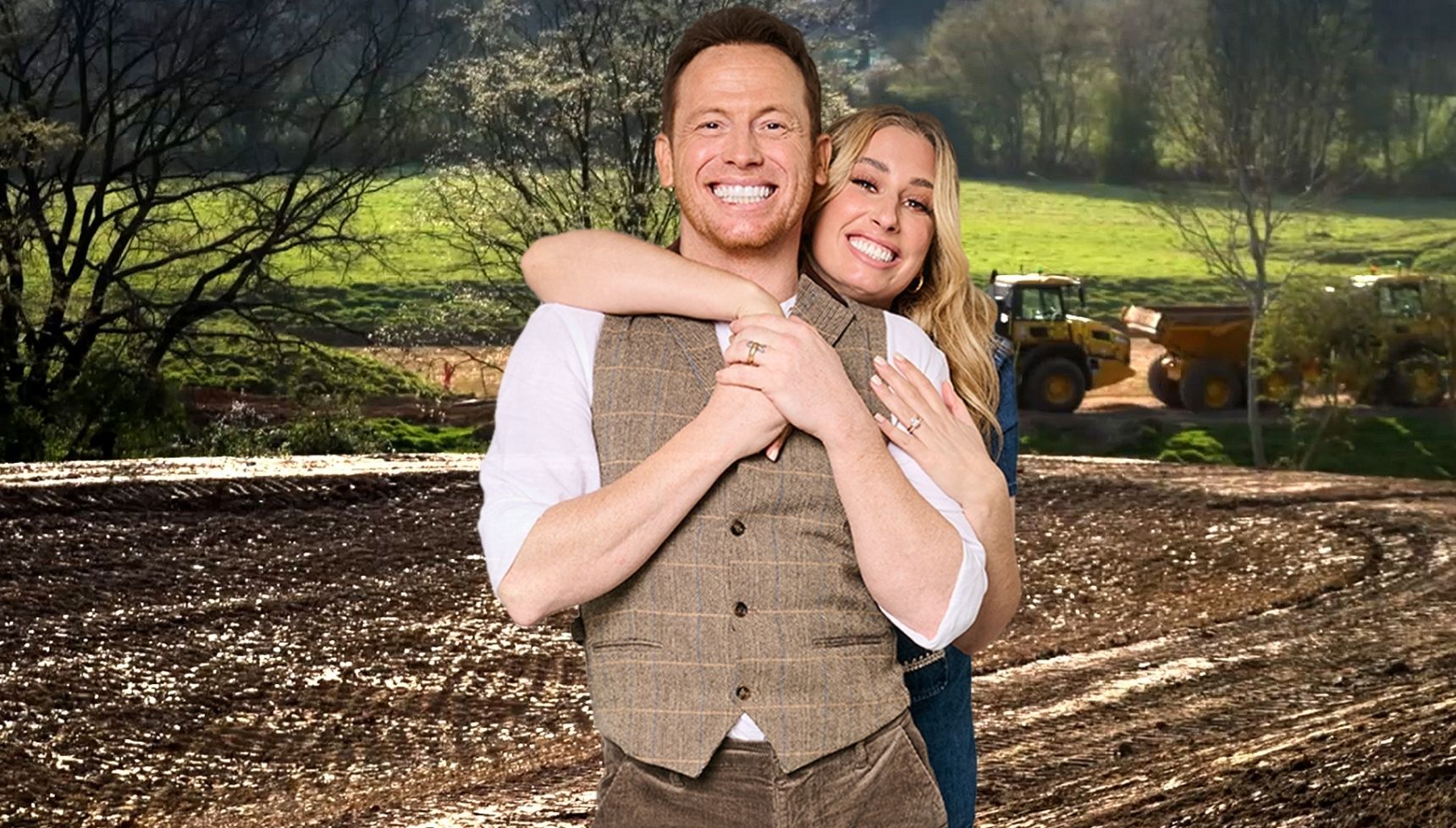 Stacey Solomon and Joe Swash ignore ‘split’ rumours as they announce the return of their reality show Stacey & Joe
