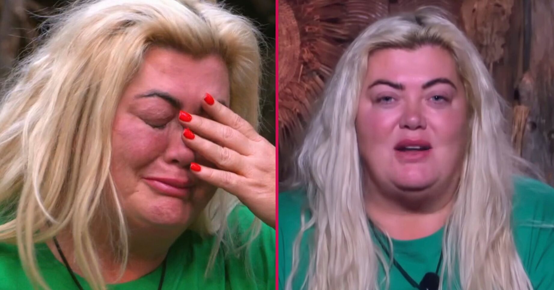 Gemma crying