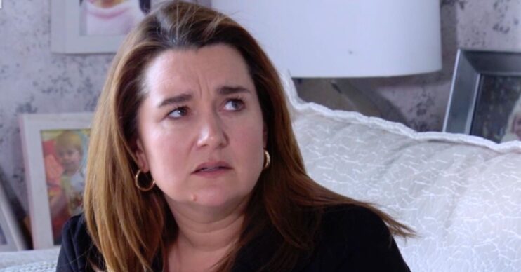 Vicki looking shocked