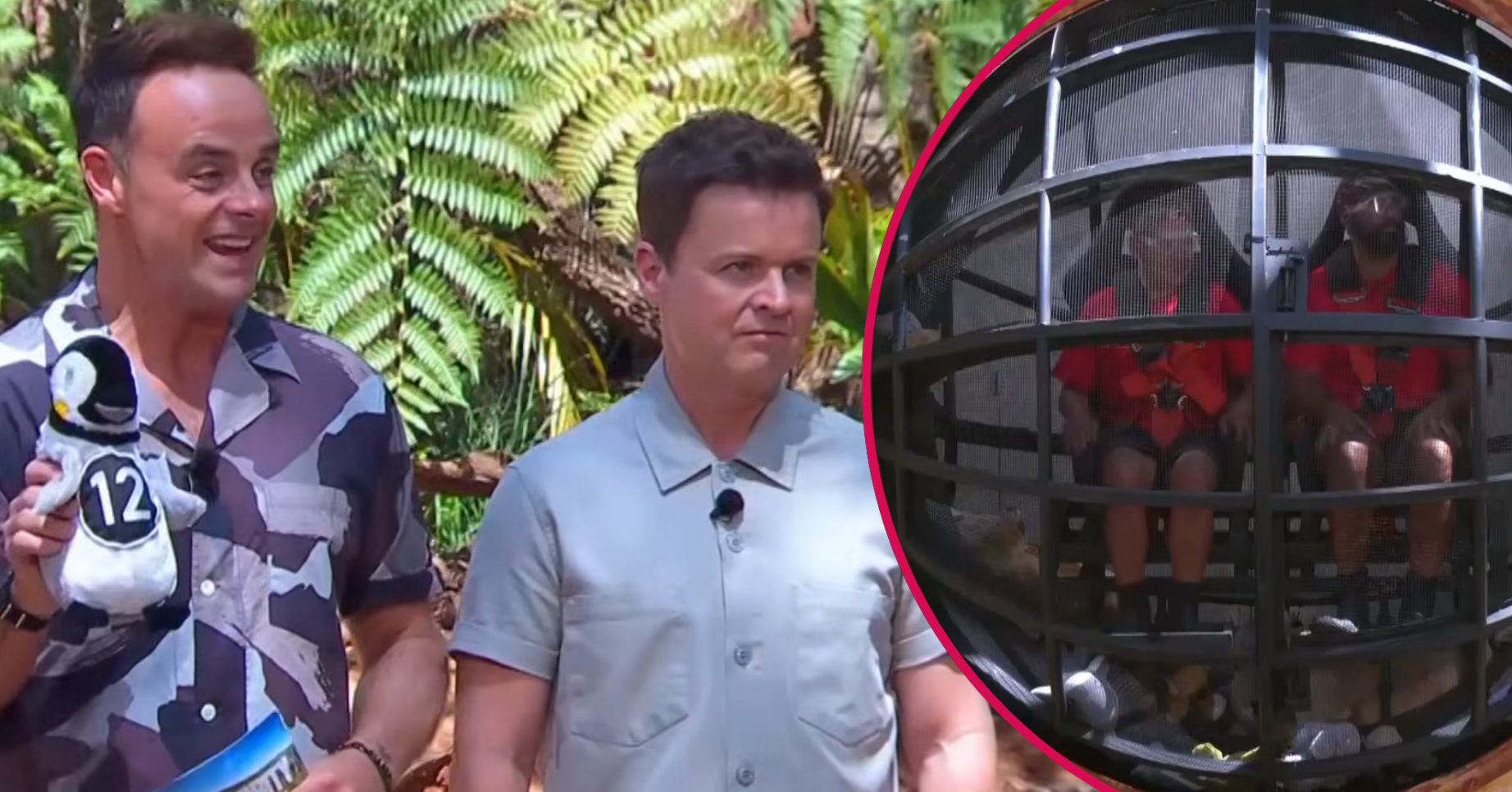 Ant and Dec and tonight's I'm A Celebrity trial