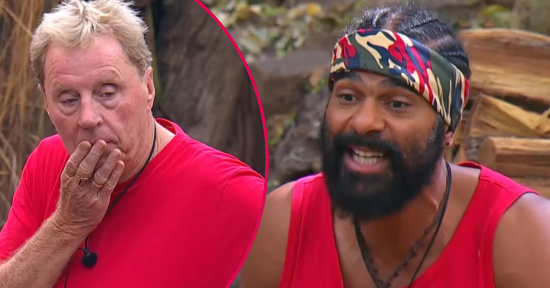 Harry Redknapp and David Haye on I'm A Celebrity