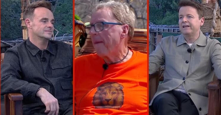 Ant / Harry Redknapp / Dec on I'm A Celebrity