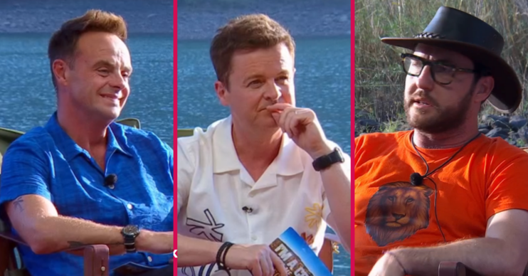 Ant and Dec and Seann Walsh on I'm A Celebrity
