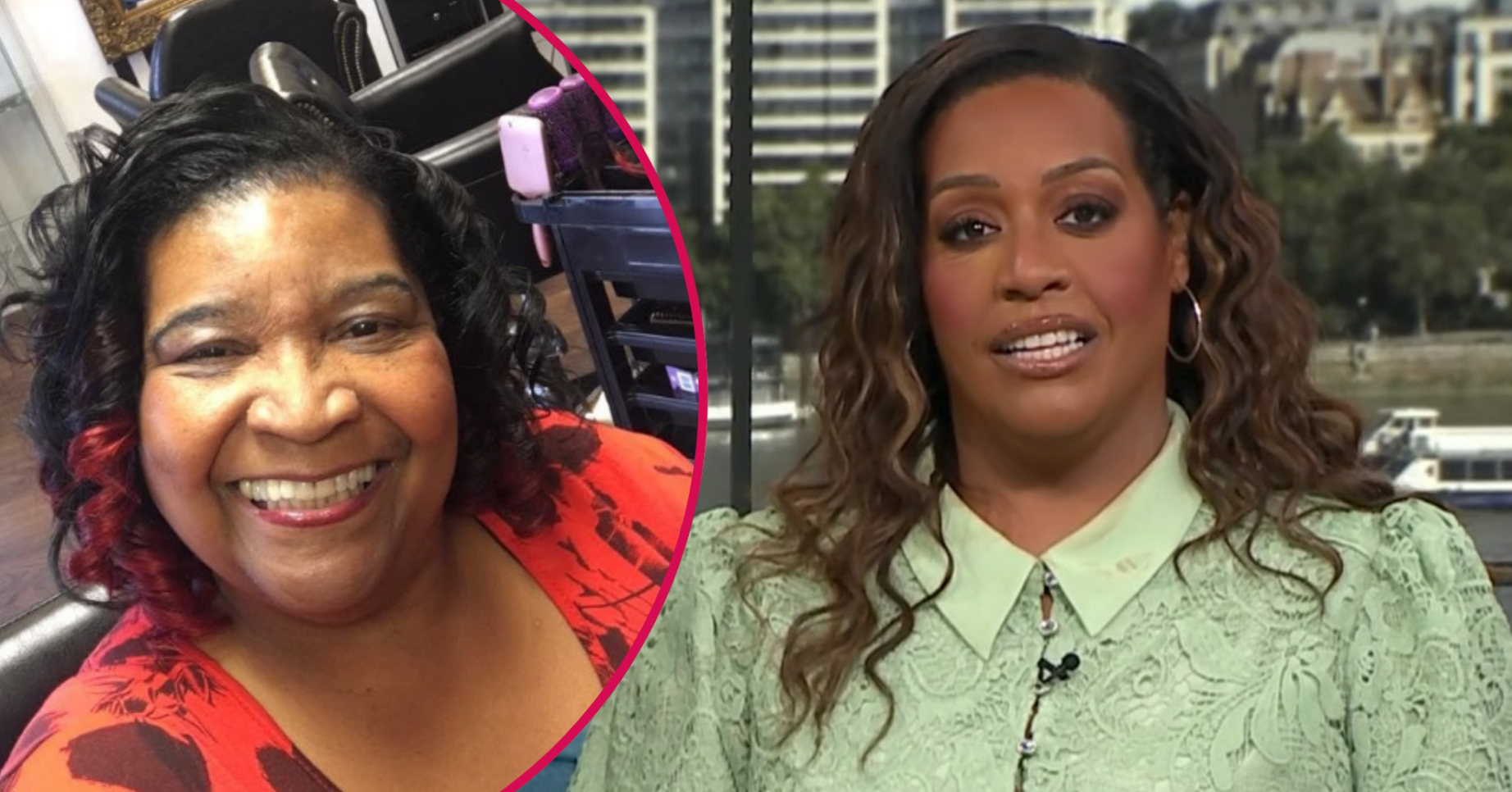 Alison Hammond and her mum Maria