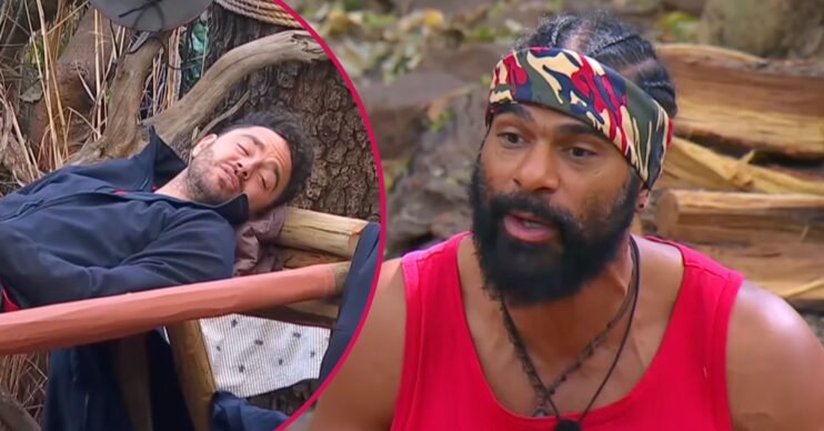 Adam Thomas and David Haye on I'm A Celebrity