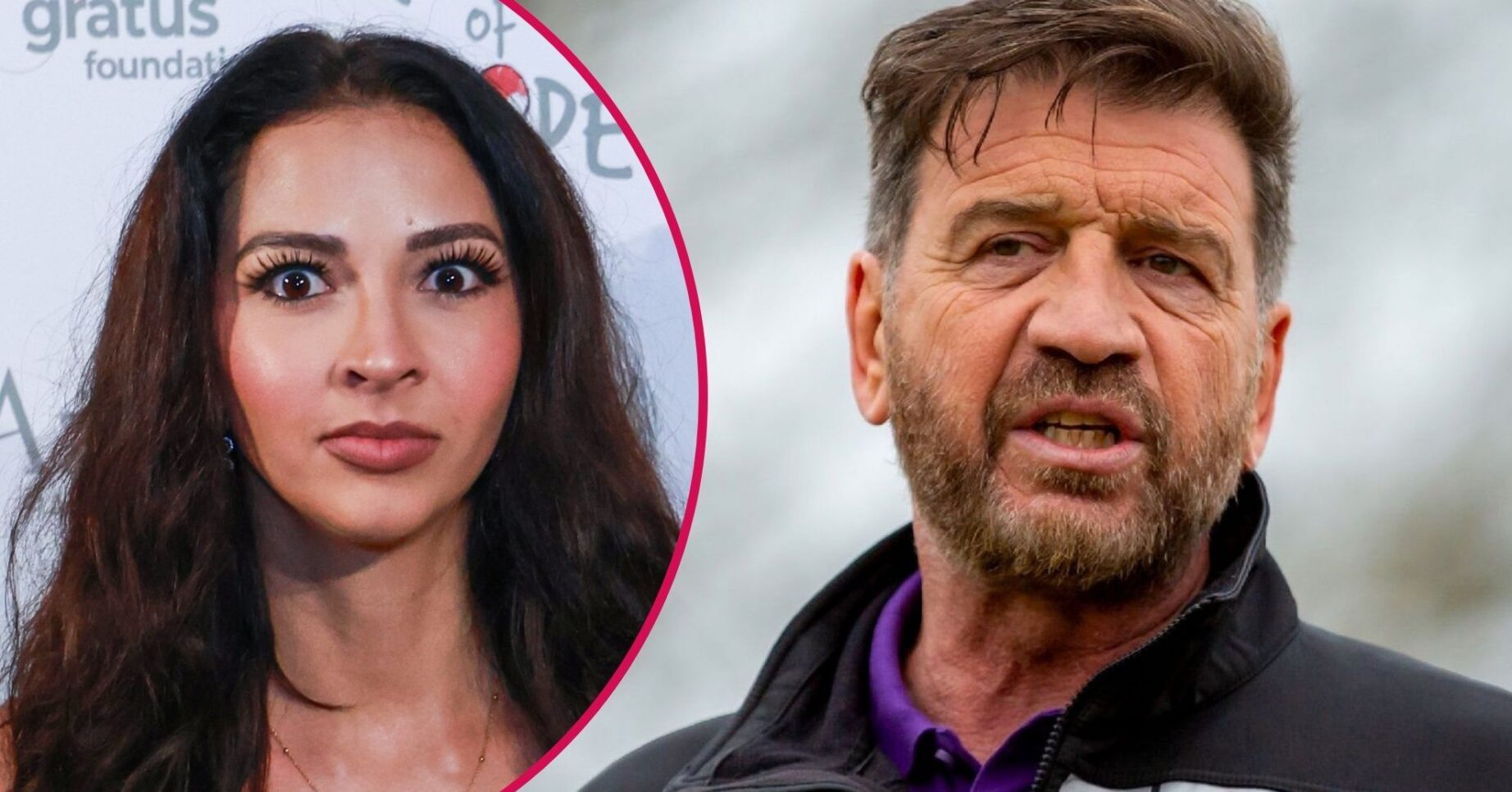 Nick Knowles and wife