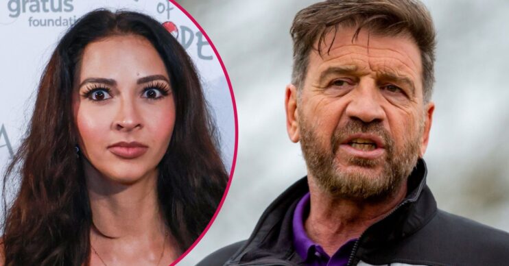 Nick Knowles and wife