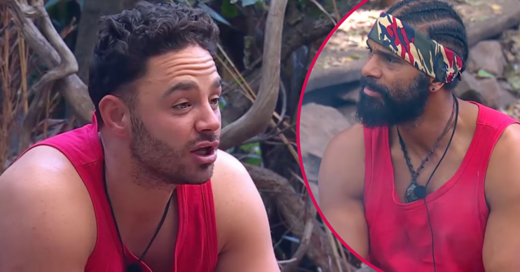 Adam Thomas and David Haye on I'm A Celebrity