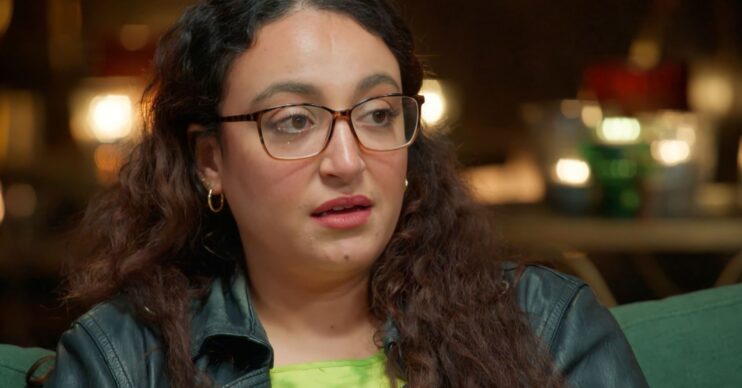 Juliette on MAFS sofa