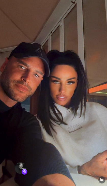 Lee Andrews and Katie Price